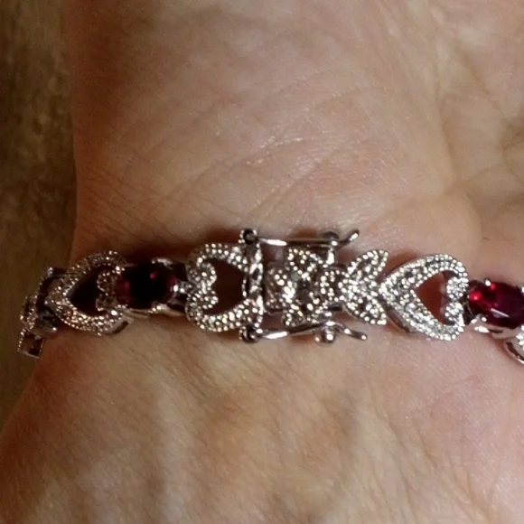 BRACELET XS & OS ABSOLUTELY GORGEOUS 7 INCH BRACELET! NEW IN BOX! - Picture 7 of 9